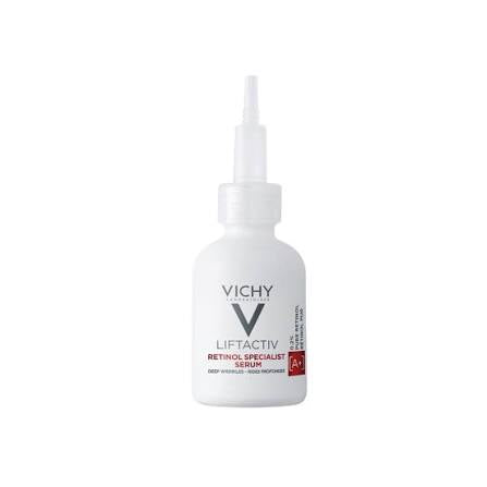 Retinol anti-aging serum that targets deep wrinkles and improves skin texture.