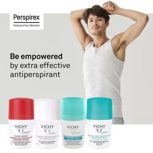 Vichy 48H anti-perspirant roll-on for sensitive underarms